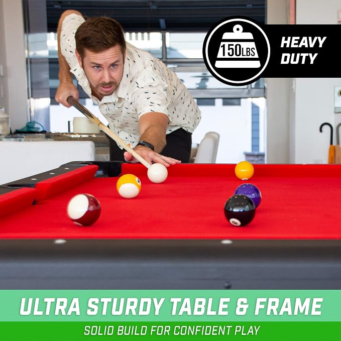 GoSports 6, or 8 ft Billiards Tables - Image 3