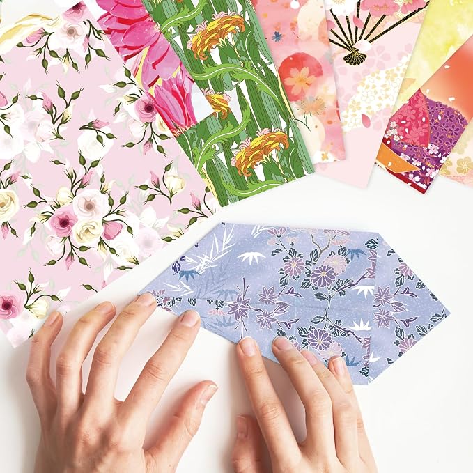 Origami 6x6 Paper Kit 150 Sheets 150 Vivid Colors Double Sided Same Printed - Image 7