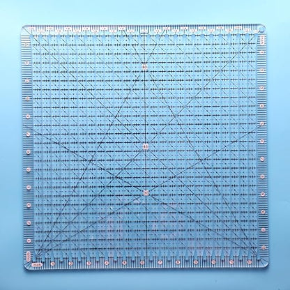 Quilting Ruler, 12.5 x 12.5 Inches, Slotted Design - Image 4