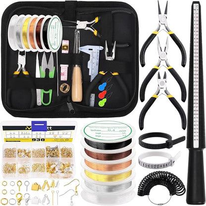 Mardatt 957Pcs Jewelry Making Supplies Kit by Mardatt