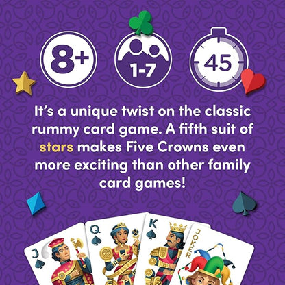 Five Crowns Scorepad – 130 Page Replacement Score Sheet, Card Game Score Card - Image 3