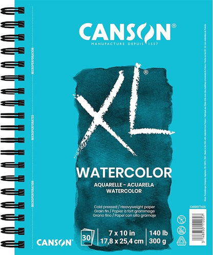 Canson XL Series Mixed Media and Watercolor Paper Pads, 9x12 in 60 Sheets and - Image 5