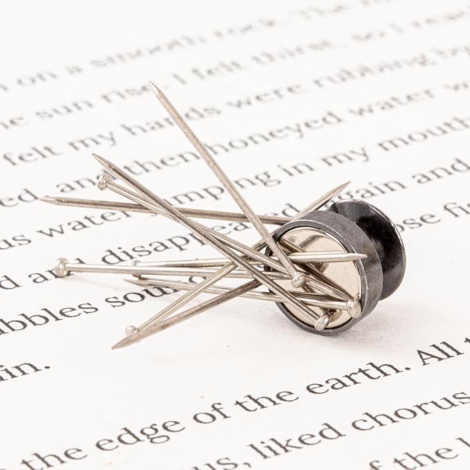 16 Pcs Magnetic Pin Backs - 10mm Locking Converters - Image 5