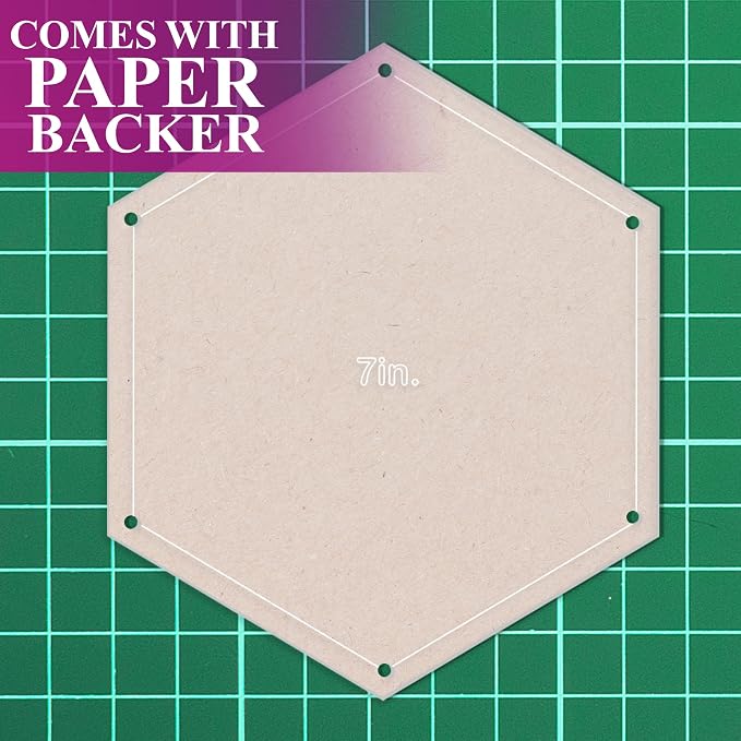 Hexagon Quilting Template Set - Image 7