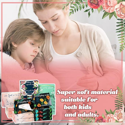 Yinder 24 Packs 960 Sheets Tissue Cube Car Facial Boxes Disposable Facial - Image 5