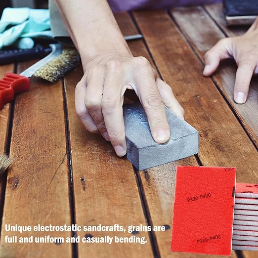 18 Pcs 320-2500 Grit Sanding Sponge, Ultra Fine Sanding Sponges Pads, Soft Foam - Image 4