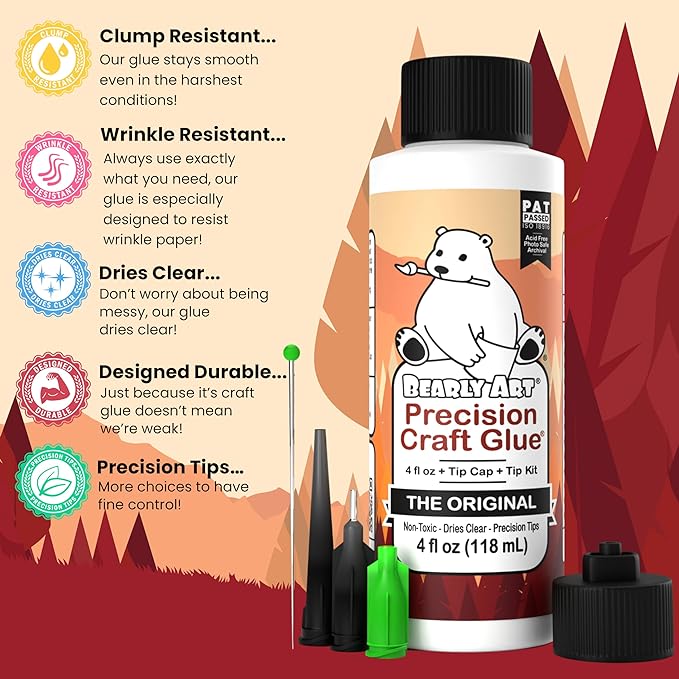 Bearly Art Precision Craft Glue - Image 4
