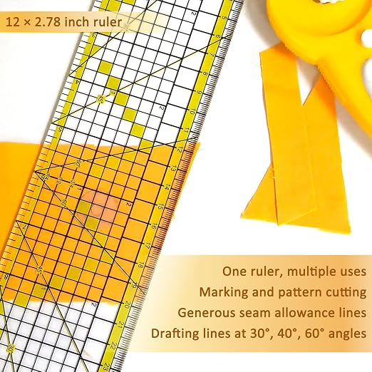 Quilting Rulers, Sewing Ruler, Acrylic Ruler - Image 4