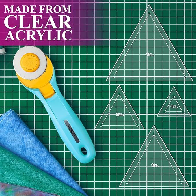 Quilting Acrylic Template Set | Precision Tools - Image 6