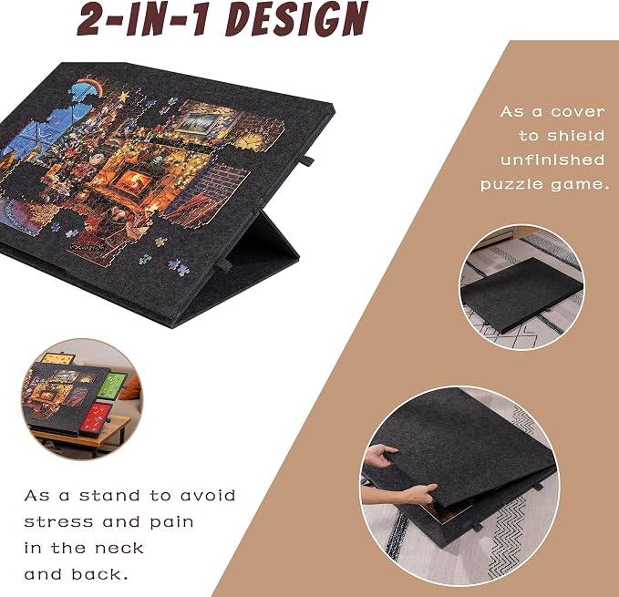 Lavievert 1500 Piece Tilting Puzzle Board - Image 2