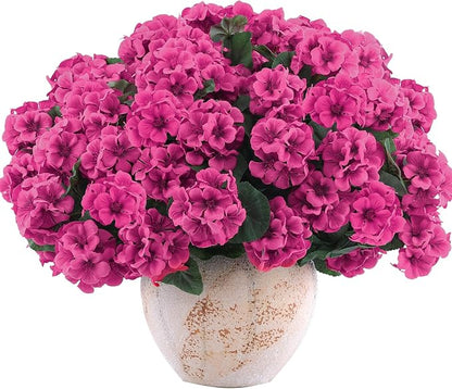 Hananona Artificial Geranium Flowers - Image 2