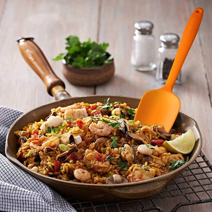 Silicone Spatula 3-piece Set, Ergonomic Handle High Heat-Resistant Spatulas - Image 5