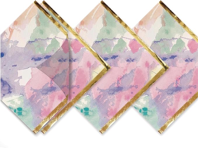 80-Pack Napkins Disposable Paper Towel Cocktail Dinner Party Decoration - Image 2