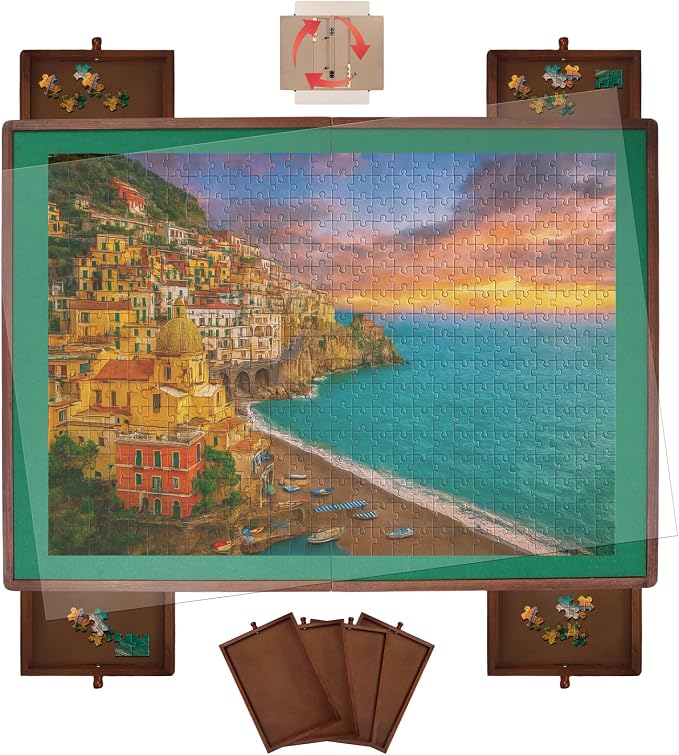 1000 Pieces Rotating Puzzle Board by Unknown