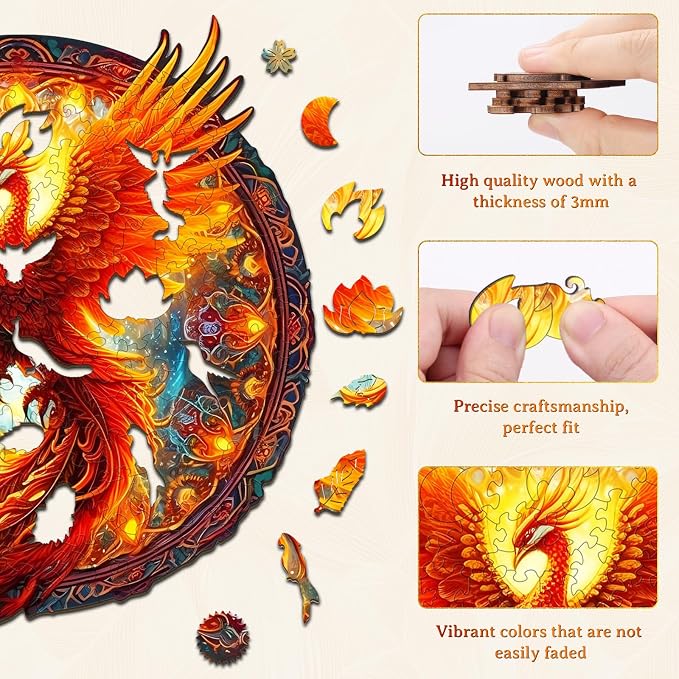 KAAYEE Wooden Jigsaw Puzzles-Wooden Puzzle - Image 2