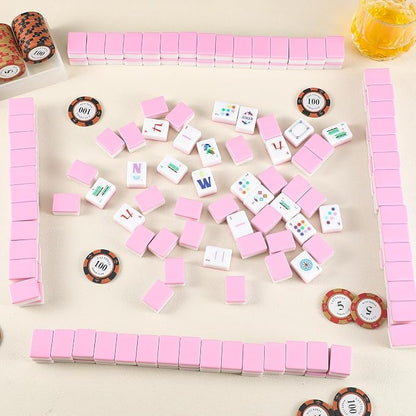 American Mahjong Set 160 Quality White Tiles American Mahjong Game Set - Image 7