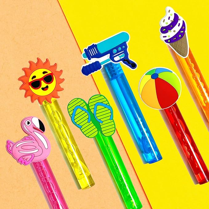 Pool Party Favors, Beach Bubble Wand - Image 2