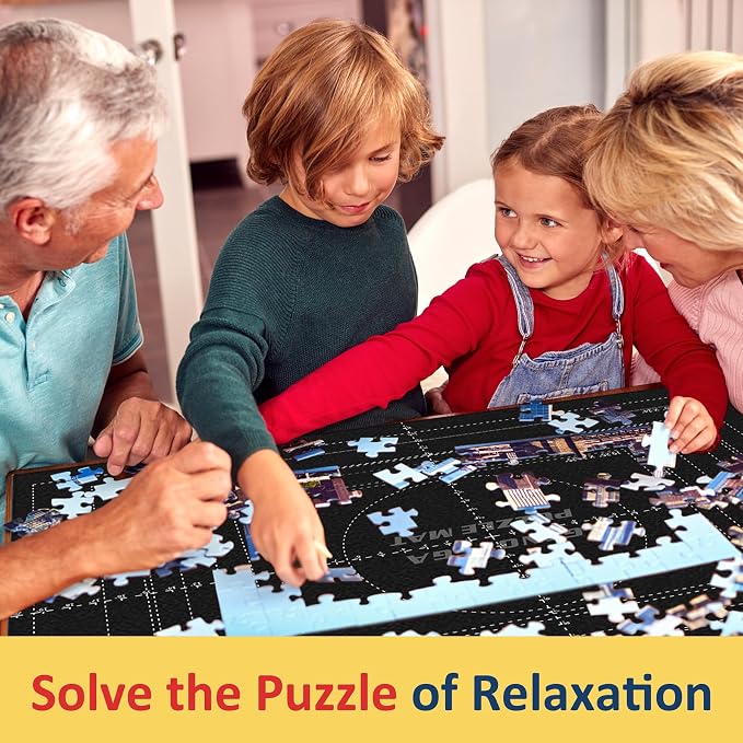 Puzzle Mat Roll Up Puzzles Board - Image 4