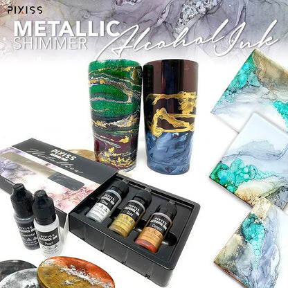 Metallic Alcohol Ink Set - Image 6