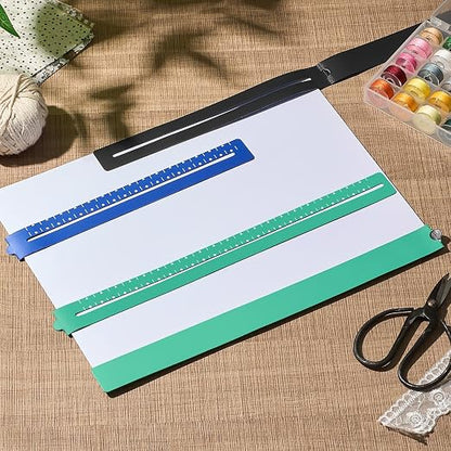 Flutesan 4 Pcs 2 Size Knitting Chart Keeper Magnet Replacement Set Magnetic - Image 3