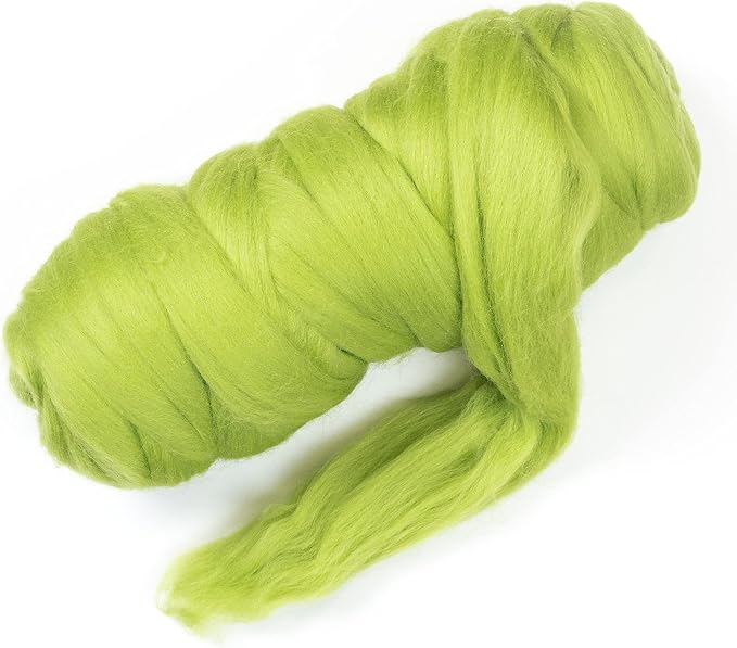Kondoos Colored Natural Wool roving, 1 lb. Best Wool by Kondoosnaturalfibers