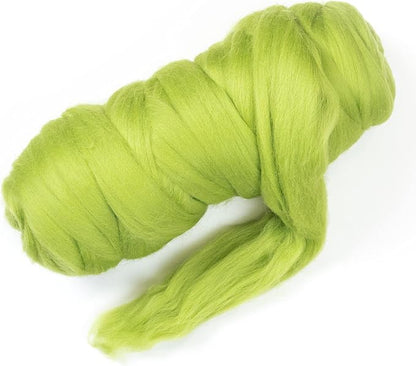 Kondoos Colored Natural Wool roving, 1 lb. Best Wool by Kondoosnaturalfibers