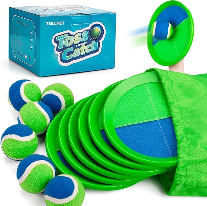 Toss and Catch Ball Set Upgraded by TEILLNET