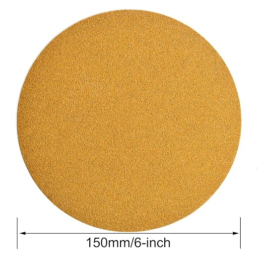 6-Inch No-Hole Hook and Loop Sanding Discs, - Image 6