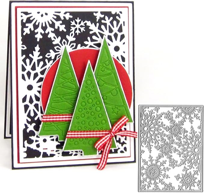 Metal Cutting Dies DIY Merry Christams Embossing Stencil Template Scrapbooking - Image 3