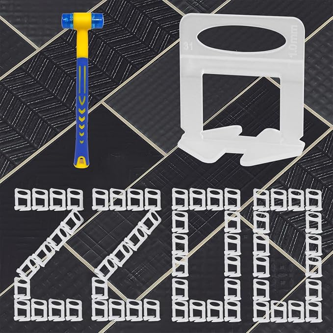 2200 Pcs Tile Leveling System Clips 1/32" by Unknown