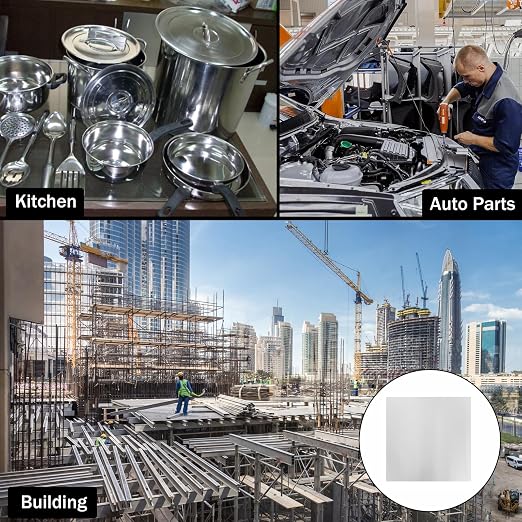 304 Stainless Steel Sheets Metal 12" x 12" x 1/64" Inch 304 Stainless Steel - Image 7