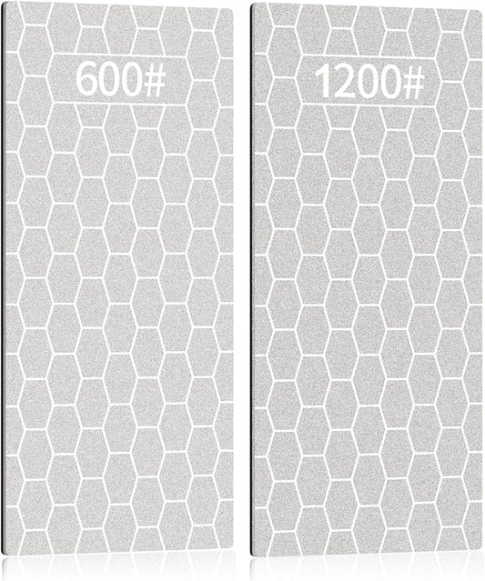 2PCS Diamond Sharpening Stone, Kalolary Knife Sharpener Stone Whetstone by Kalolary