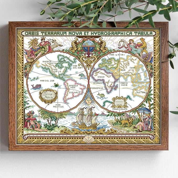 Maydiyer 14CT Counted Cross Stitch Kits Unprinted Embroidery Kit, Starter Kits - Image 2
