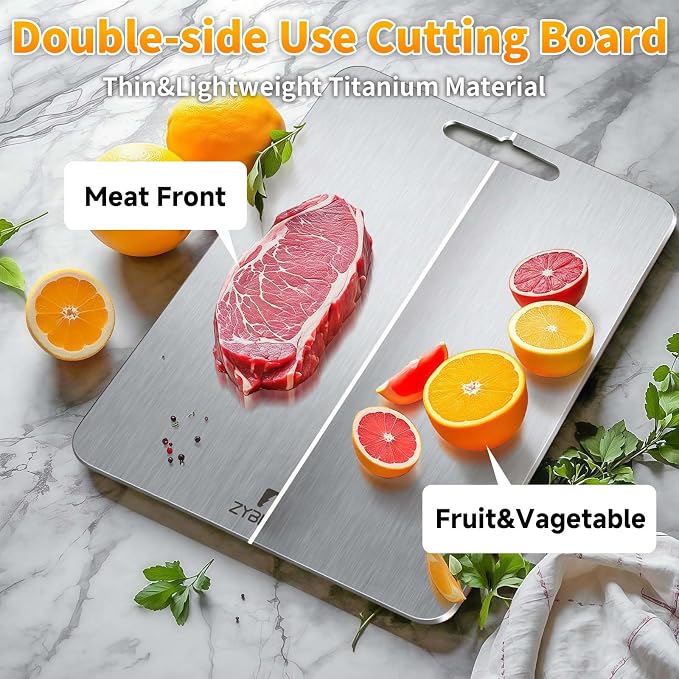 Pure Titanium Cutting Board, Stainless Cutting Boards - Image 3