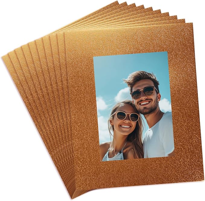 uxcell 10Pcs Picture Mats, 8 x 10 Mat Board Center by uxcell
