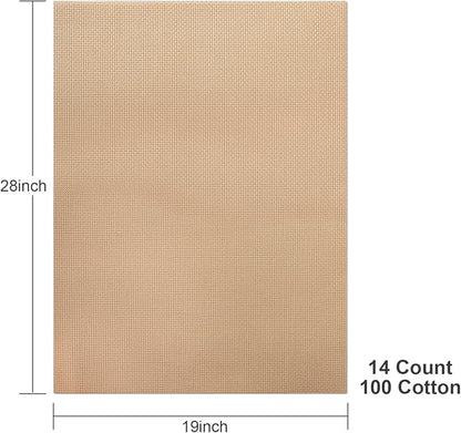 Aida Cloth 14 Count Cross Stitch Fabric - Image 2