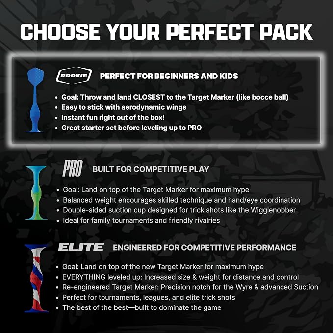 Popdarts Game Rookie Pack – Beginner-Friendly Suction Cup Dart Game - Image 7