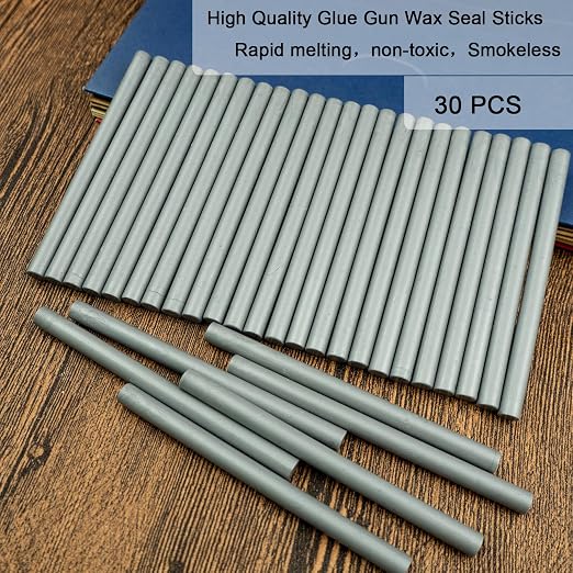 Wax Seal Stick, Ioggtser 30PCS Mini Glue Gun Wax Seal Stick - Image 2