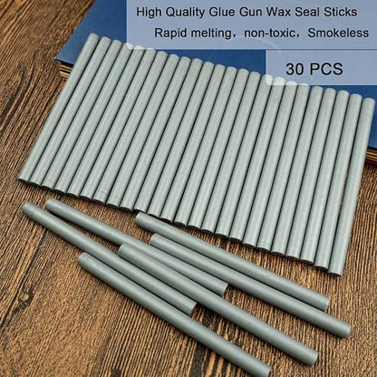 Wax Seal Stick, Ioggtser 30PCS Mini Glue Gun Wax Seal Stick - Image 2