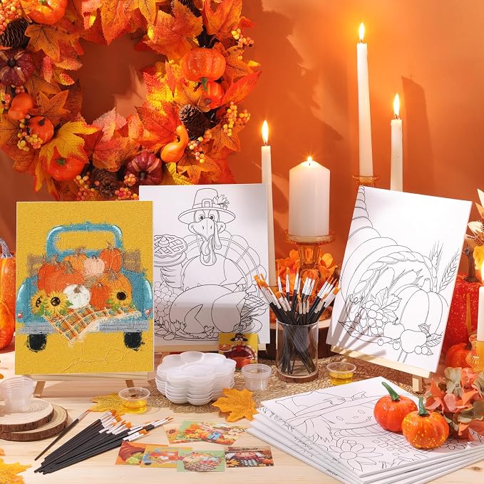 Cholemy 36 Pcs Paint and Sip Kit - Image 2