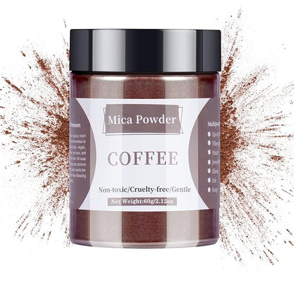 Mica Powder - 60g Mica Powder for Epoxy Resin - Pearl Pigment Powder Dye for by LightStone