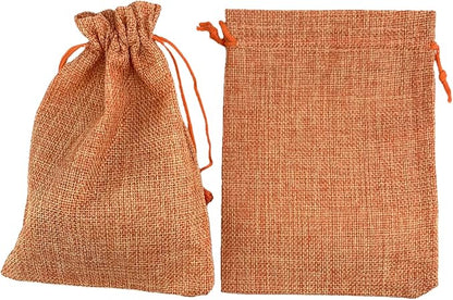 Palmhomee Pack of 25 Burlap Gift Bags - Image 2