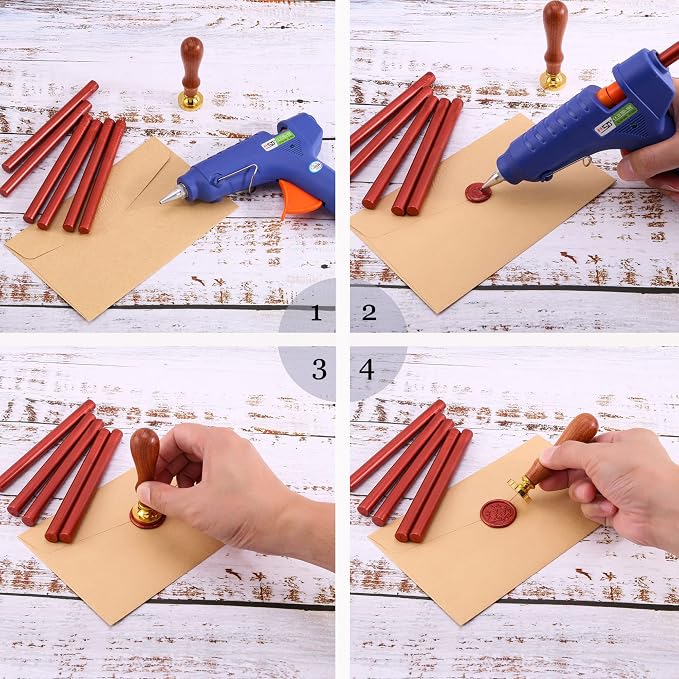 Yoption 16 Pack Christmas Glue Gun Sealing Wax Sticks - Image 6