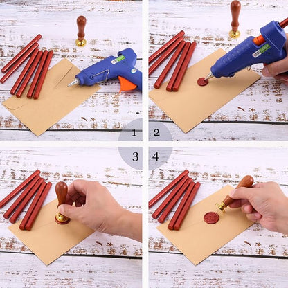 Yoption 16 Pack Christmas Glue Gun Sealing Wax Sticks - Image 6