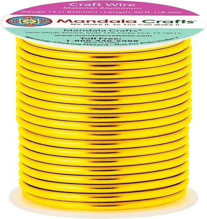 Mandala Crafts 13 Gauge Anodized Aluminum Craft Wire - Image 5