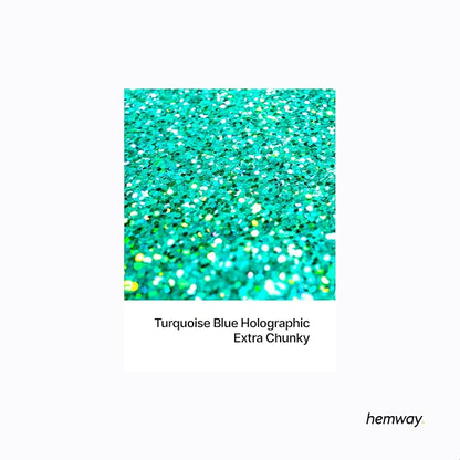 Hemway Polyurethane & Epoxy Resin Glitter 100g / 3.5oz Metallic Crystal Flake - Image 2