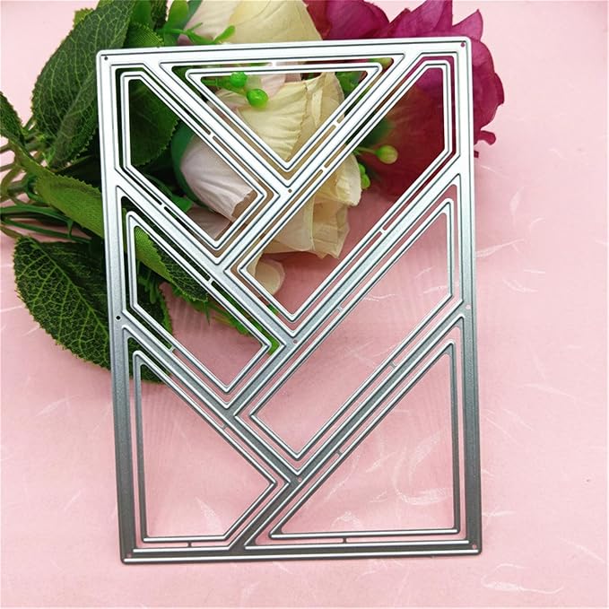Cutting Dies Metal Stencils Scrapbooking Tools Flowers Lace Frame DIY Embossing - Image 6