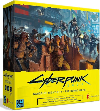 CMON Cyberpunk 2077: Gangs of Night City Board Game by CMON