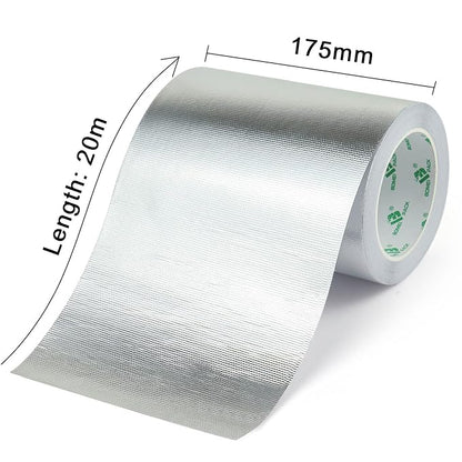 BOMEI PACK Adhesive Aluminum Foil Heat Shield Tape Barrier, Fiberglass Thermal - Image 2