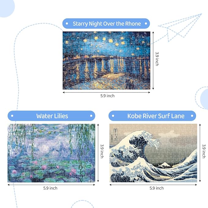 150 Piece Mini Jigsaw Puzzles for Adults & Kids - Image 5